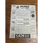 Original Baseball New York Giants Cardinals Score Card Program 1924 Polo Grounds