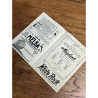 Original Baseball New York Giants Cardinals Score Card Program 1924 Polo Grounds