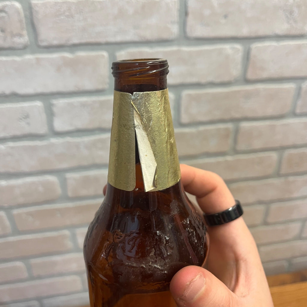 Vintage Hamm's 12oz 1970s Glass Beer Bottle Hamms Stubby