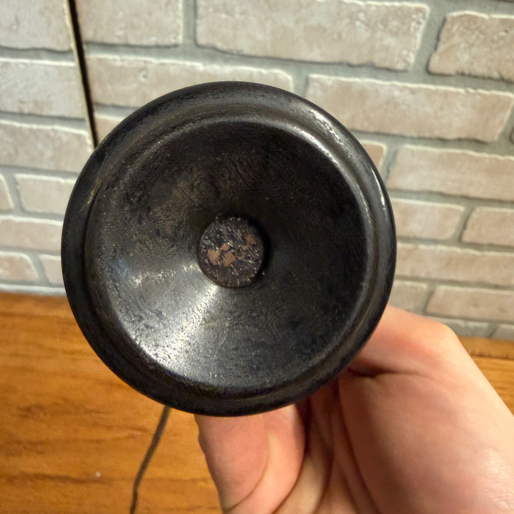 Vintage Antique Automatic Rotary Hotel Telephone Wall Black Metal Electric