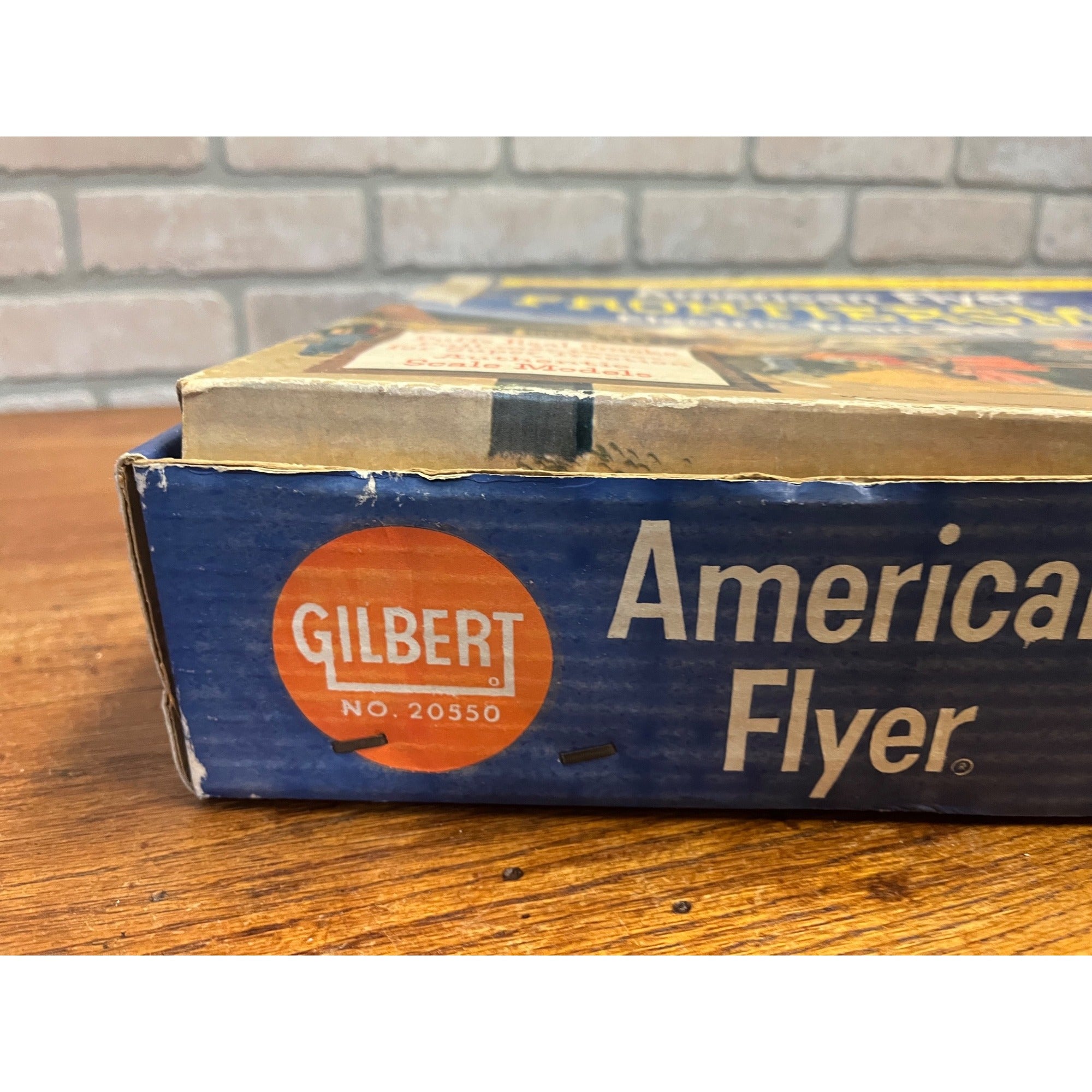 Vintage American Flyer Frontiersman Electric Train Set 20550 NEAR MINT Franklin 4834 Tender 88