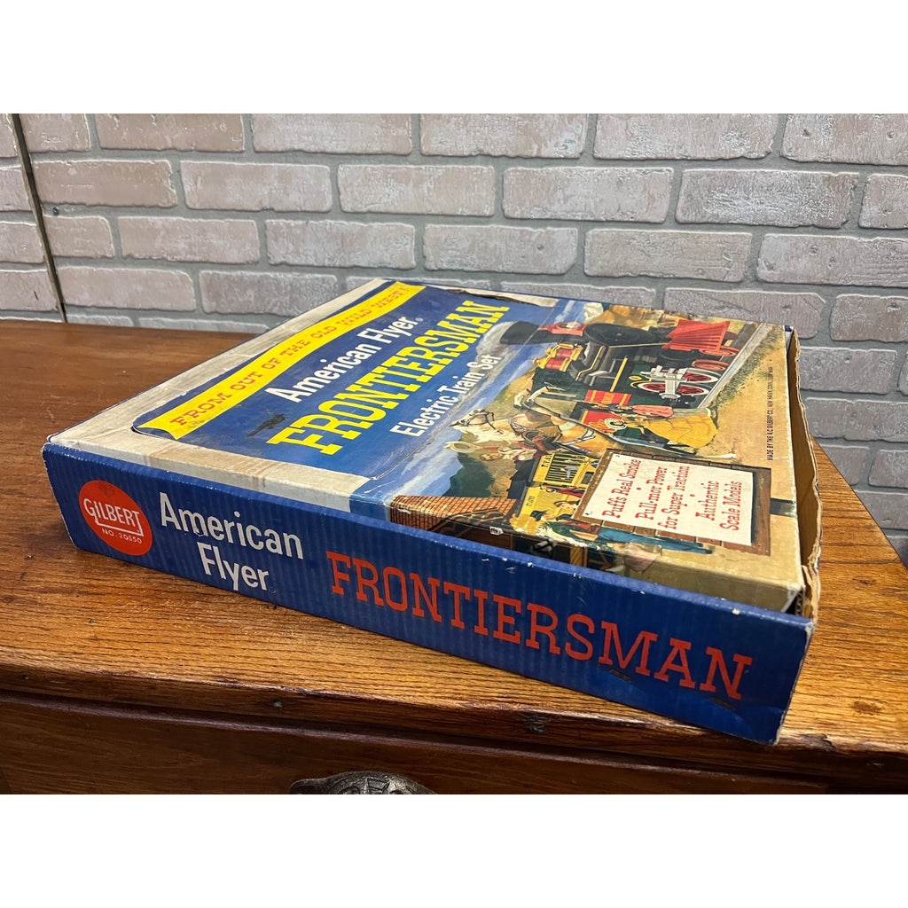 Vintage American Flyer Frontiersman Electric Train Set 20550 NEAR MINT Franklin 4834 Tender 88
