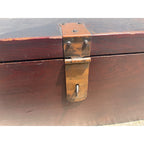 Antique Roycroft Mission Arts & Crafts “Goodie” Box Chest Trunk Original 1910s