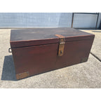 Antique Roycroft Mission Arts & Crafts “Goodie” Box Chest Trunk Original 1910s
