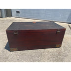 Antique Roycroft Mission Arts & Crafts “Goodie” Box Chest Trunk Original 1910s