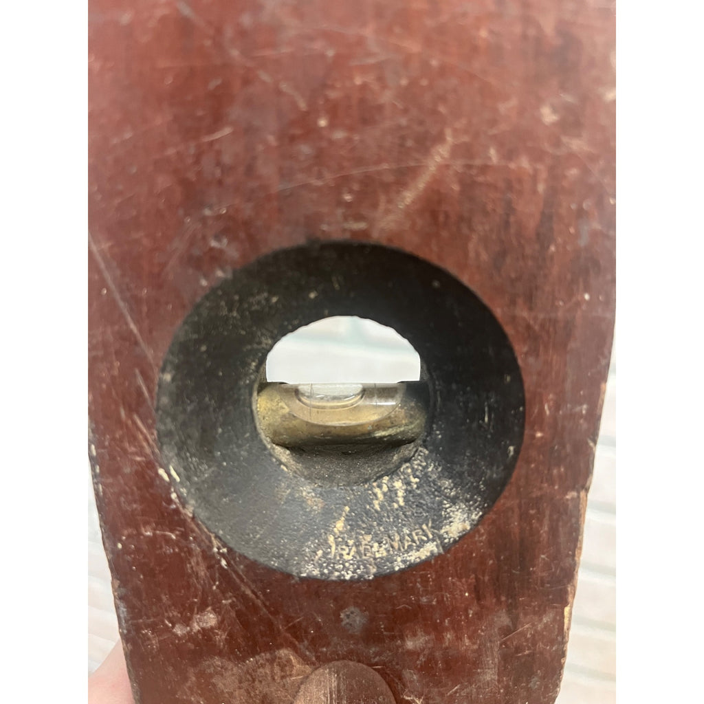 Stanley Sweetheart Carpenter Levels No. 3 & No. 0 Cherry Wood 24" Lot (2)