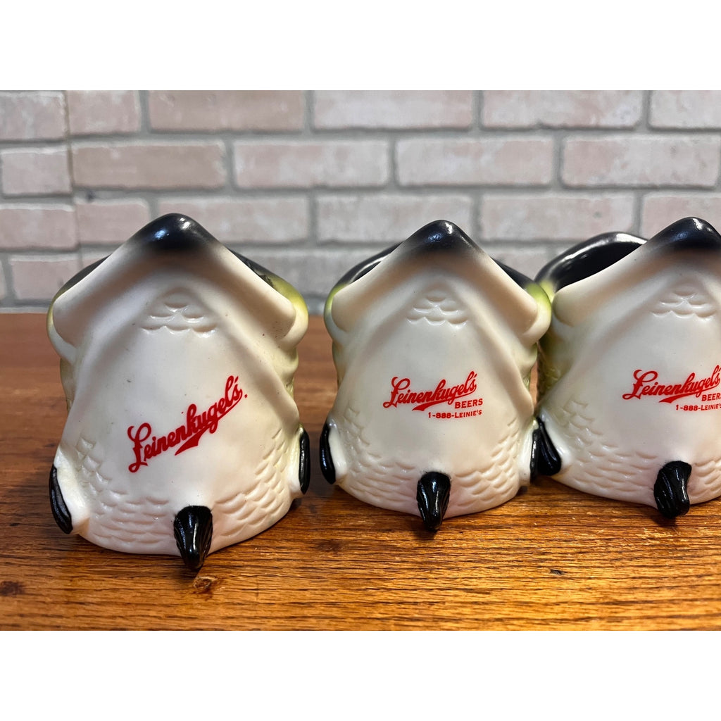 Vintage Lot (5) Kool Buddies Inc. Leinenkugel's Beer Fish Can Koozies Bass
