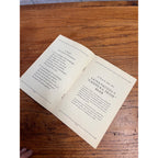 Vintage 1930s J. Leinenkugel Brewing Company Song Book Chippewa Falls WI Beer