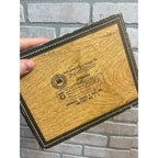 Vintage Ignacio Haya Gold Cigar Box Advertising Tampa FL Gradiaz Annis & Co.