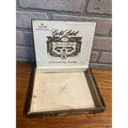 Vintage Ignacio Haya Gold Cigar Box Advertising Tampa FL Gradiaz Annis & Co.