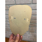 Vintage Halloween Lot (4) Cardboard Party Costume Masks - Made in Japan