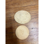 Vintage Lot (2) Braumeister Pilsner Beer Bar Coasters Oval & Round Milwaukee Wis