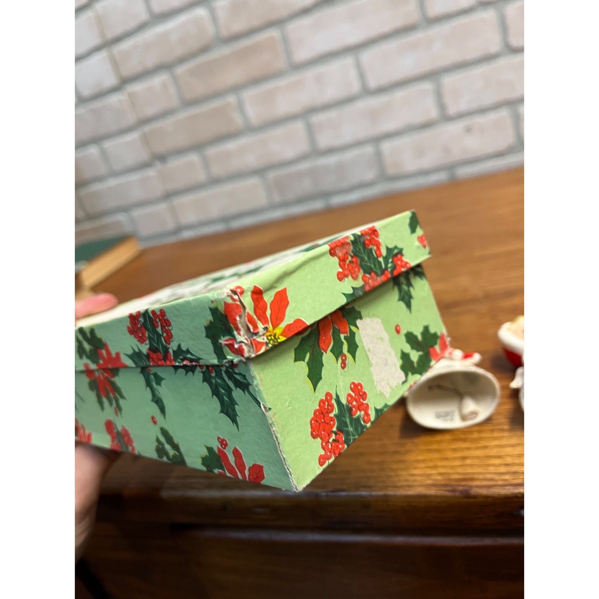 Vintage Napco Merry Christmas Angel Bells W/ Original Box 1959 Set (3) Figures