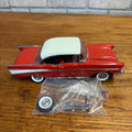 Vintage 1:18 Scale Die-Cast 1957 Chevrolet Bel Air Red and White Model Car For Parts/Repair