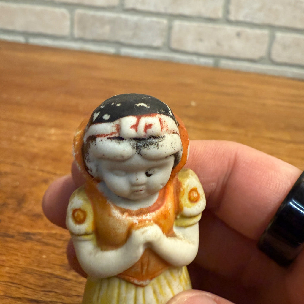 Vintage 1930s Bisque Japan Walt Disney Snow White 3.5" Figure Figurine