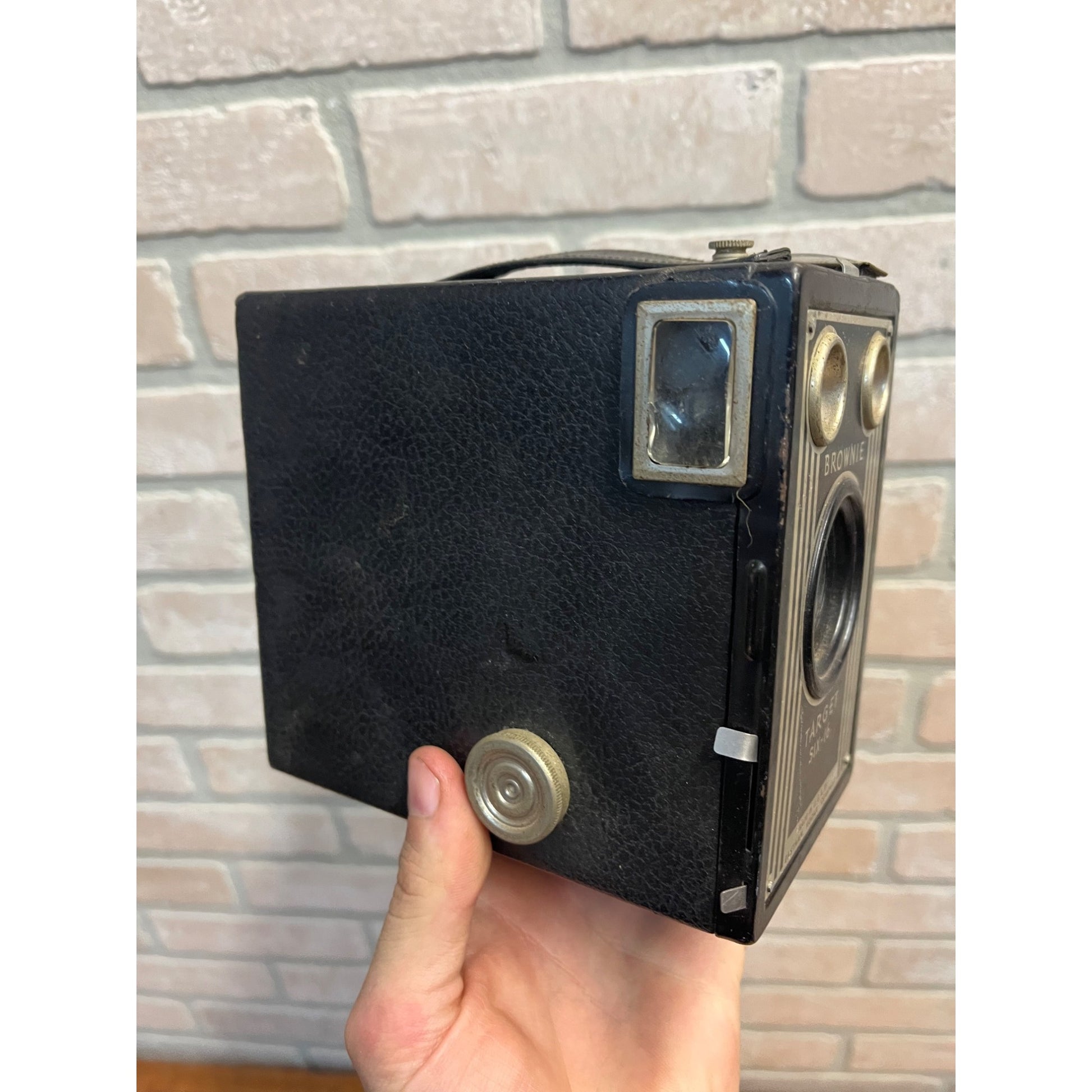 Vintage Eastman Kodak Brownie Target Six-16 Box Film Camera - Untested