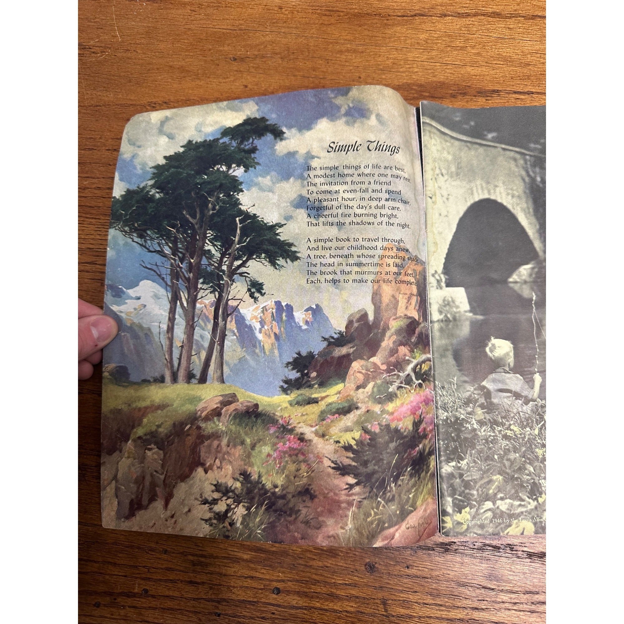 The Louis Allis Messenger May June 1946 Famous Art Pieces Poems Vintage Magazine