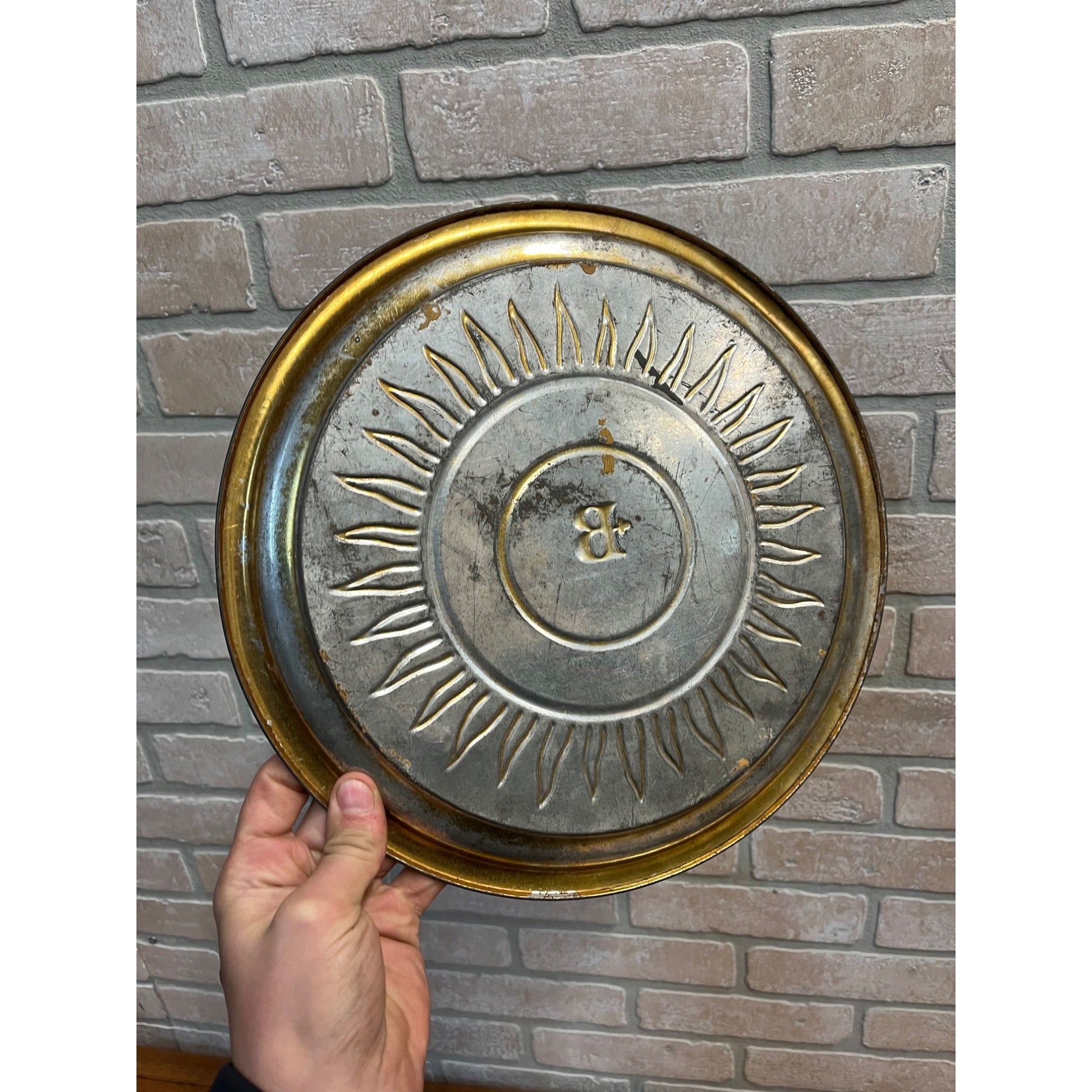 RARE Vintage Pre-Prohibition Pabst Blue Ribbon Beer Tray Milwaukee Wisconsin Wis
