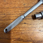 Vintage Hand Tool Indestro Socket Wrench 6272 and Socket 3217 Set
