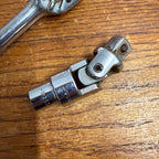 Vintage Hand Tool Indestro Socket Wrench 6272 and Socket 3217 Set