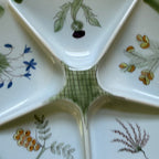 Buchan Thistle Serving  Scotland Stoneware Pottery  Lazy Susan