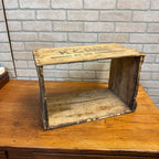 Antique KC Baking Powder Wooden Crate Jacques Mfg. Co. Chicago As-is