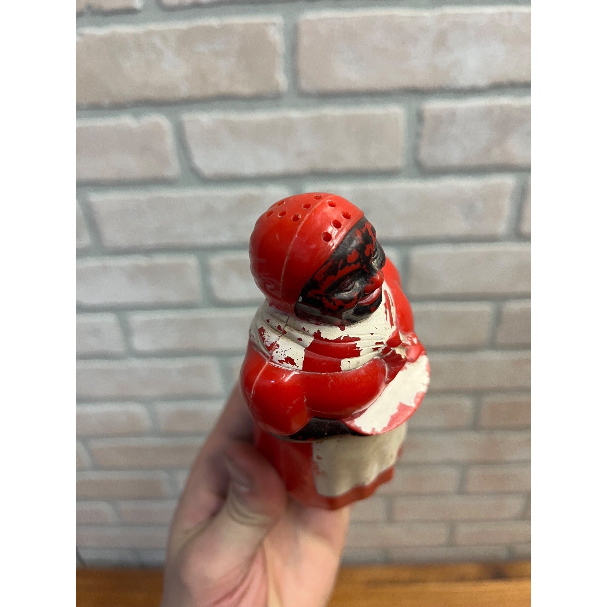 Vintage Aunt Jemima Plastic Salt Shaker Black Americana F&F Mold & Die Works