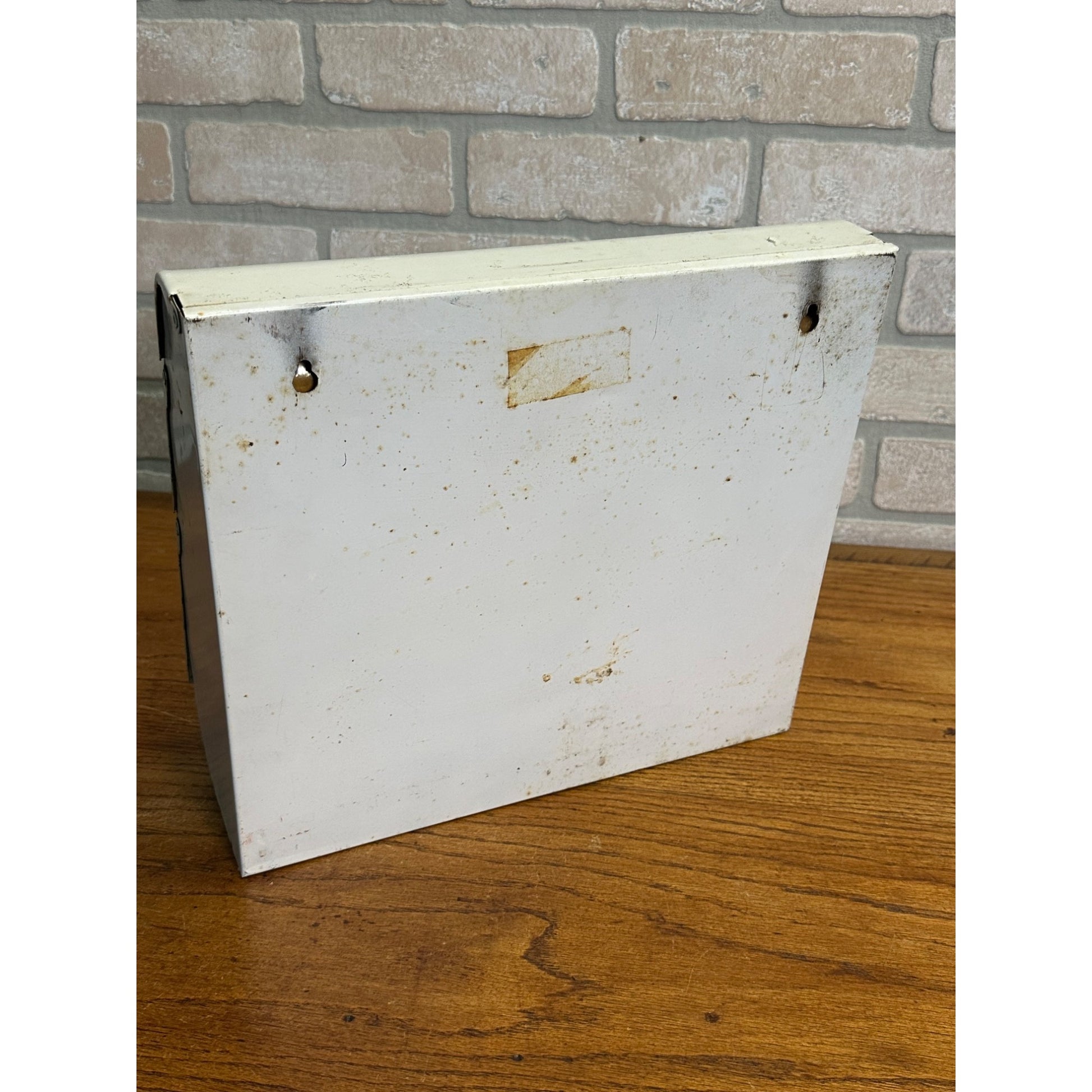 Vintage 1950s Kitchen Foil Wax Paper Towel Dispenser Organizer Wall Mount Caddy
