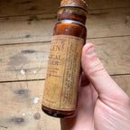 Vintage Iogen Surgical Powder Drug Store Pharmacy Bottle Eli Lilly Indianapolis