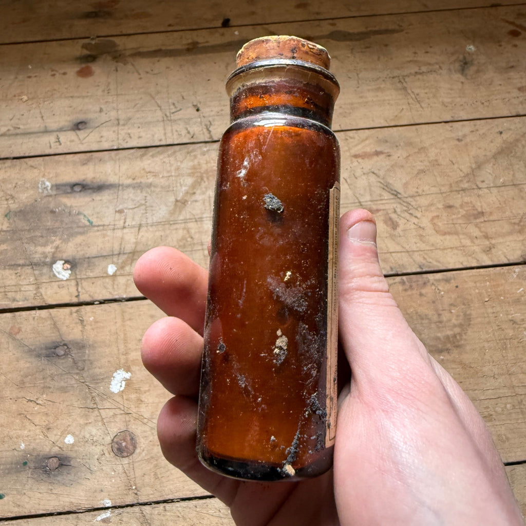 Vintage Iogen Surgical Powder Drug Store Pharmacy Bottle Eli Lilly Indianapolis