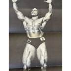 RARE Vintage 1977 Arnold Schwarzenegger Pumping Iron Original Movie Poster 27x41