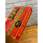 Vintage Letters On Wood Anagrams Game Whitman Publishing CO. USA Incomplete