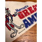 Vintage Marriott's Great America 24" Pennant Bugs Bunny Warner Bros 1976