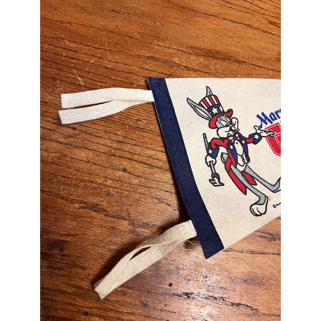 Vintage Marriott's Great America 24" Pennant Bugs Bunny Warner Bros 1976