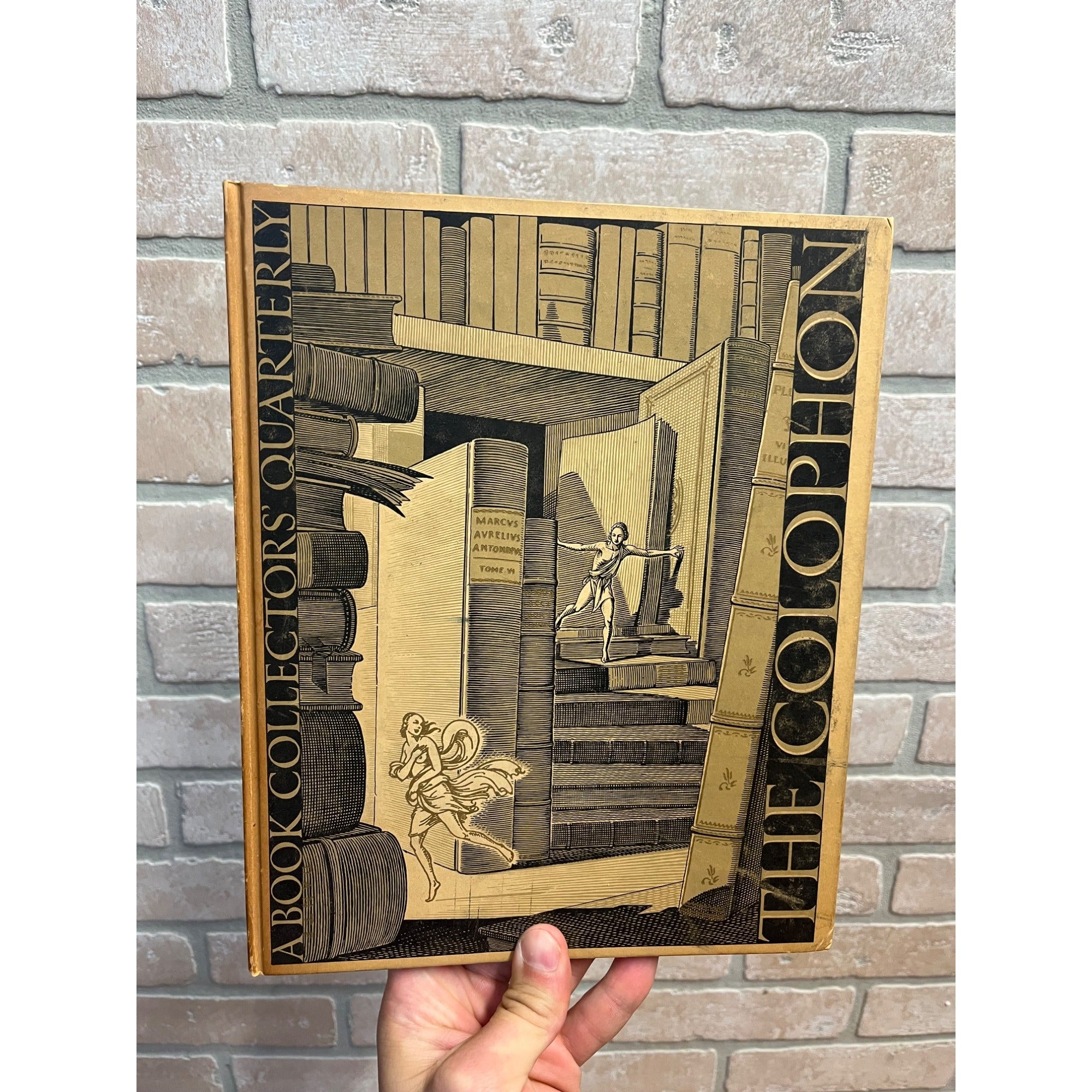 Old THE COLOPHON BOOK COLLECTORS QUARTERLY #6 1931 HUCKLEBERRY FINN LITERATURE +