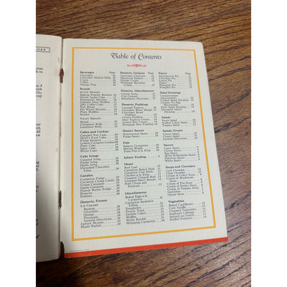 Vintage 1930s Carnation Milk Advertising Cook Booklet 100 Glorified Recipes