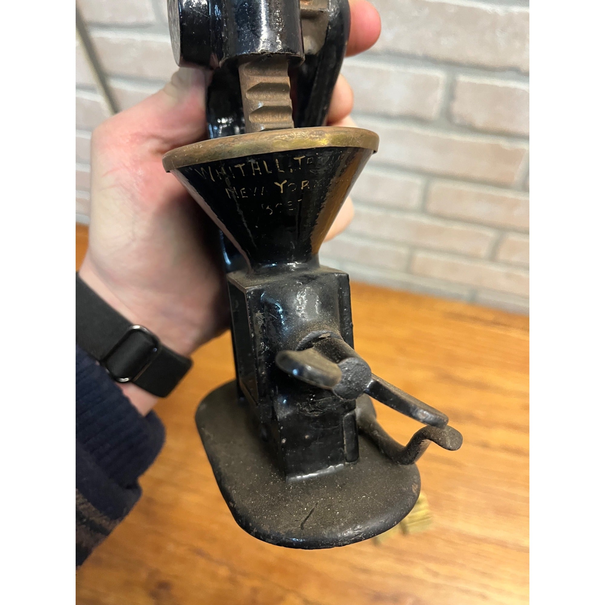 Antique WHITALL TATUM CO Cast Iron Suppository Molding Machine GREAT CONDITION!!