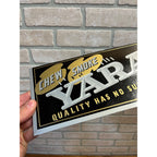 Vintage NOS 1950s Yara Chewing & Smoking Tobacco Advertising Cardboard Sign