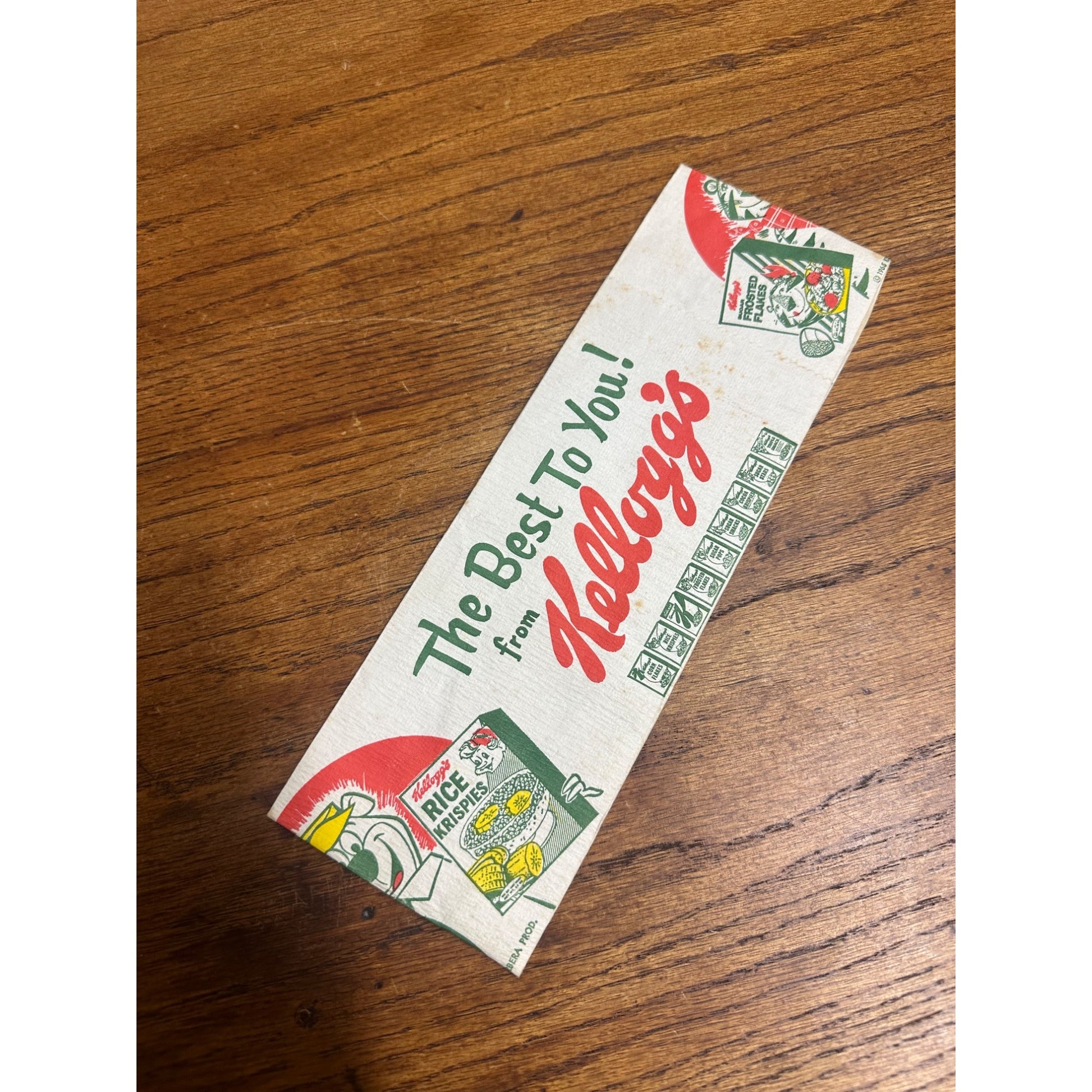 Vintage 1965 Kellogg's Cereal Paper Hat Advertising Tony the Tiger, Yogi Bear Hanna-Barbera