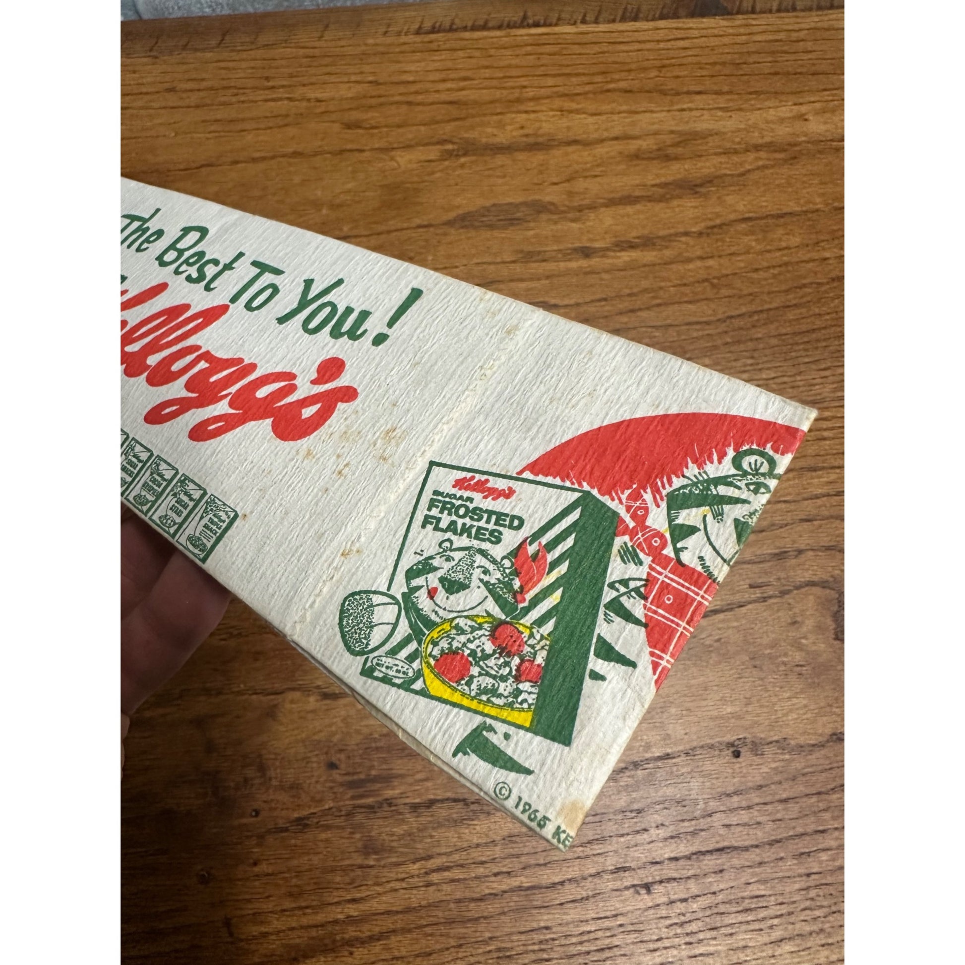 Vintage 1965 Kellogg's Cereal Paper Hat Advertising Tony the Tiger, Yogi Bear Hanna-Barbera