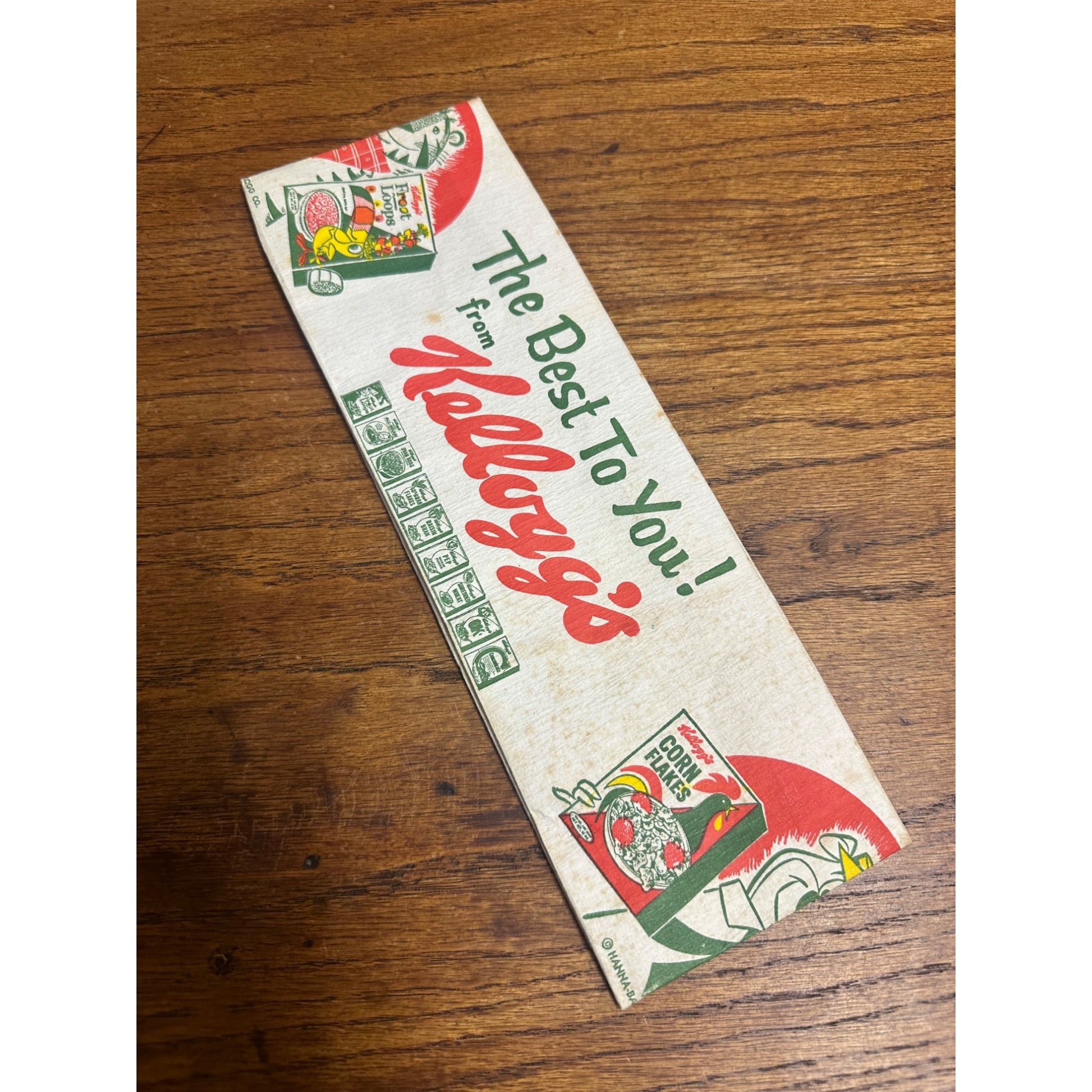 Vintage 1965 Kellogg's Cereal Paper Hat Advertising Tony the Tiger, Yogi Bear Hanna-Barbera
