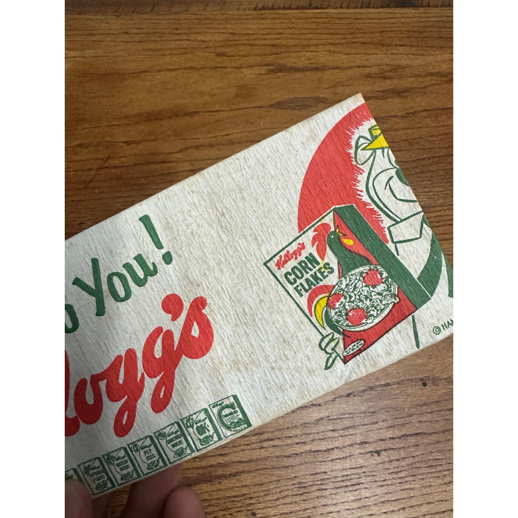 Vintage 1965 Kellogg's Cereal Paper Hat Advertising Tony the Tiger, Yogi Bear Hanna-Barbera