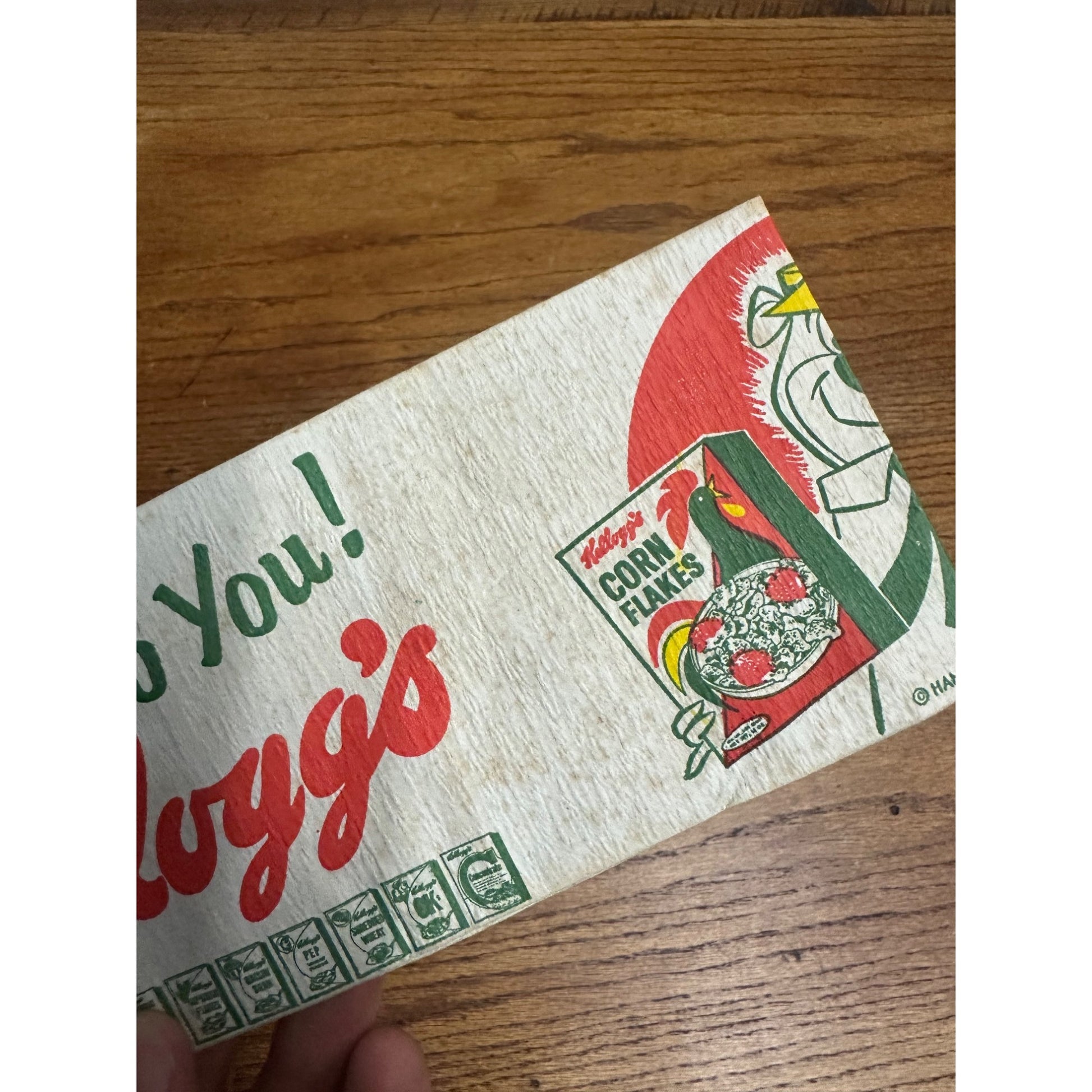 Vintage 1965 Kellogg's Cereal Paper Hat Advertising Tony the Tiger, Yogi Bear Hanna-Barbera