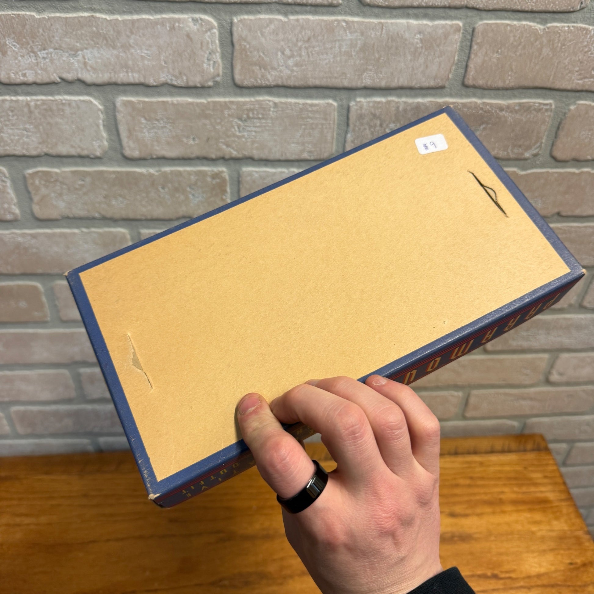 Vintage Christmas Lights Xmas Box Decor Paramount Box Only Mazda