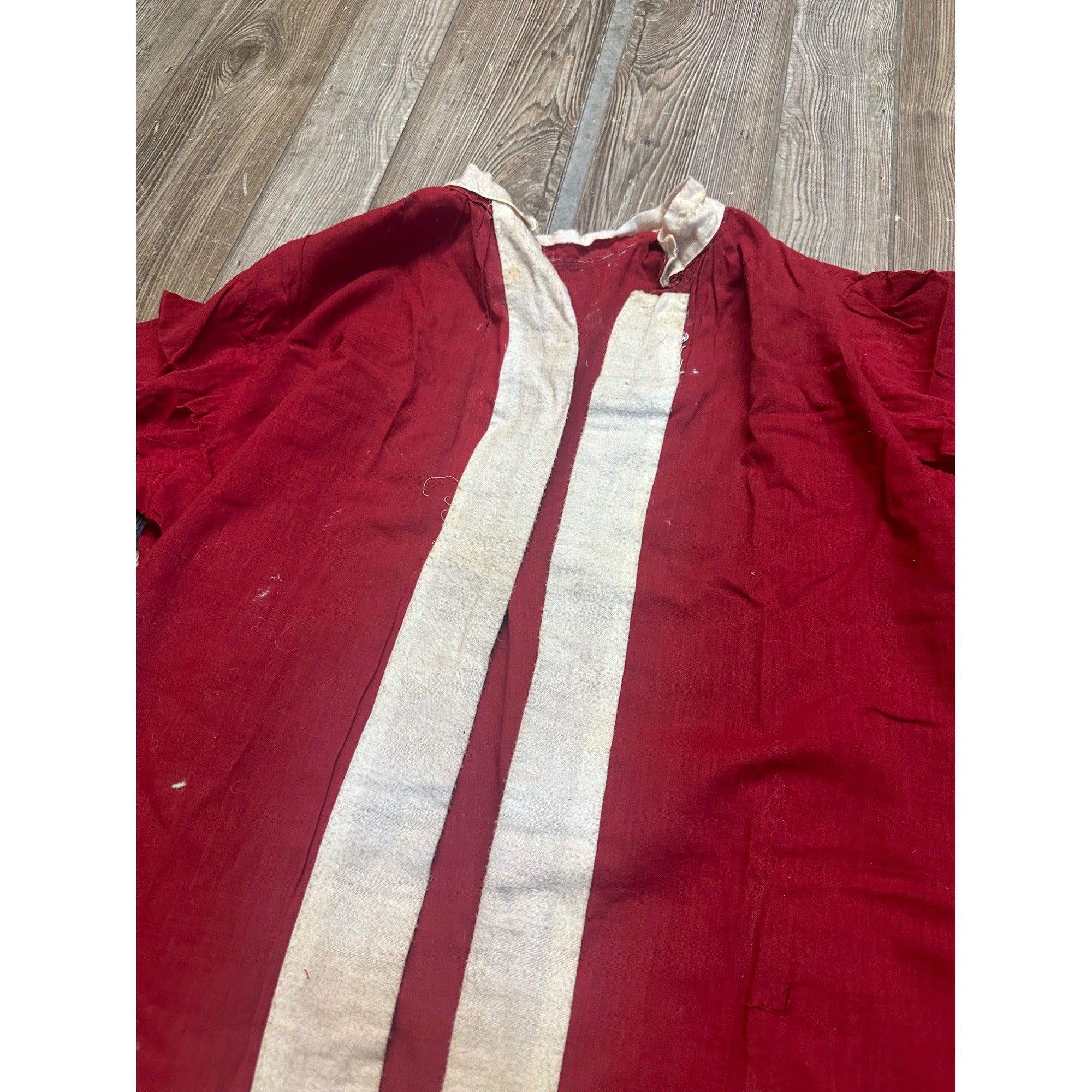 Vintage 1920s-30s Santa Claus Christmas Costume Mask Jacket Pants