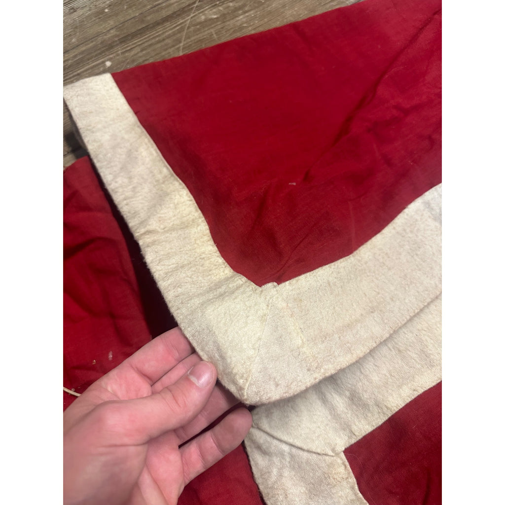 Vintage 1920s-30s Santa Claus Christmas Costume Mask Jacket Pants