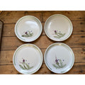 Buchan Thistle Serving Scotland Stoneware Pottery (4) 10" Dinner Plates