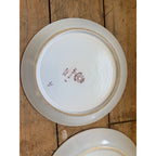 Buchan Thistle Serving Scotland Stoneware Pottery (4) 10" Dinner Plates