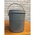 Vintage 1930s Confections Inc Ice Cream Container Pail Steel 10 qt - 1936