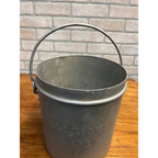Vintage 1930s Confections Inc Ice Cream Container Pail Steel 10 qt - 1936